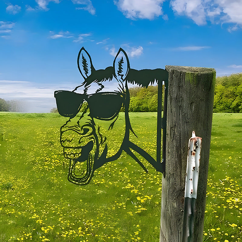 🔥Clearance Sale🔥Funny Farm Peeping Animal Metal Art(Buy 4 Free Shipping)