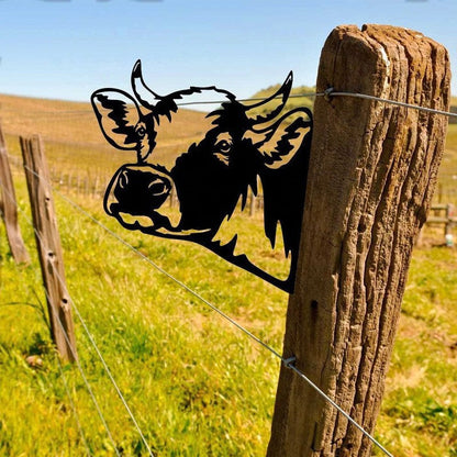 🔥Clearance Sale🔥Funny Farm Peeping Animal Metal Art(Buy 4 Free Shipping)