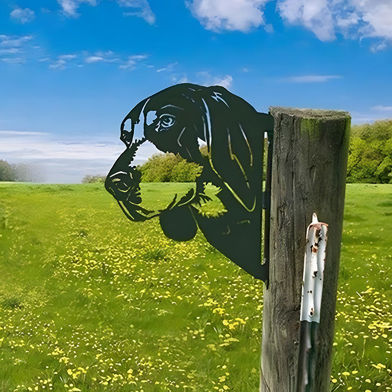 🔥Clearance Sale🔥Funny Farm Peeping Animal Metal Art(Buy 4 Free Shipping)