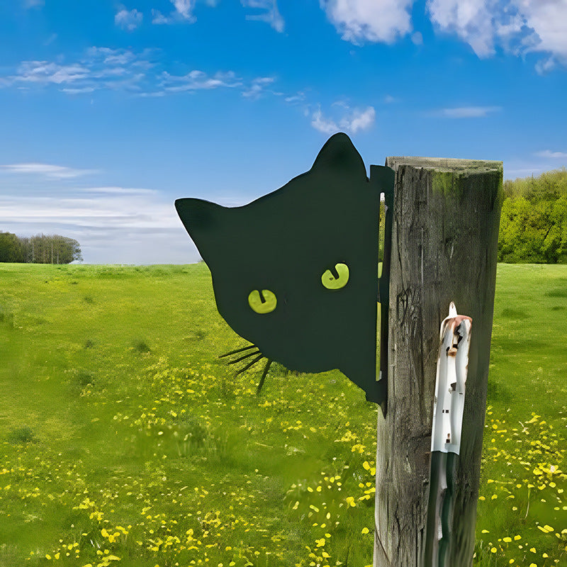 🔥Clearance Sale🔥Funny Farm Peeping Animal Metal Art(Buy 4 Free Shipping)