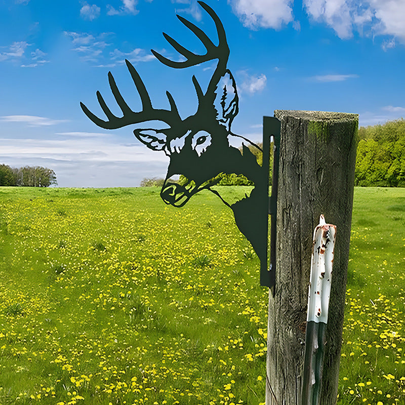 🔥Clearance Sale🔥Funny Farm Peeping Animal Metal Art(Buy 4 Free Shipping)
