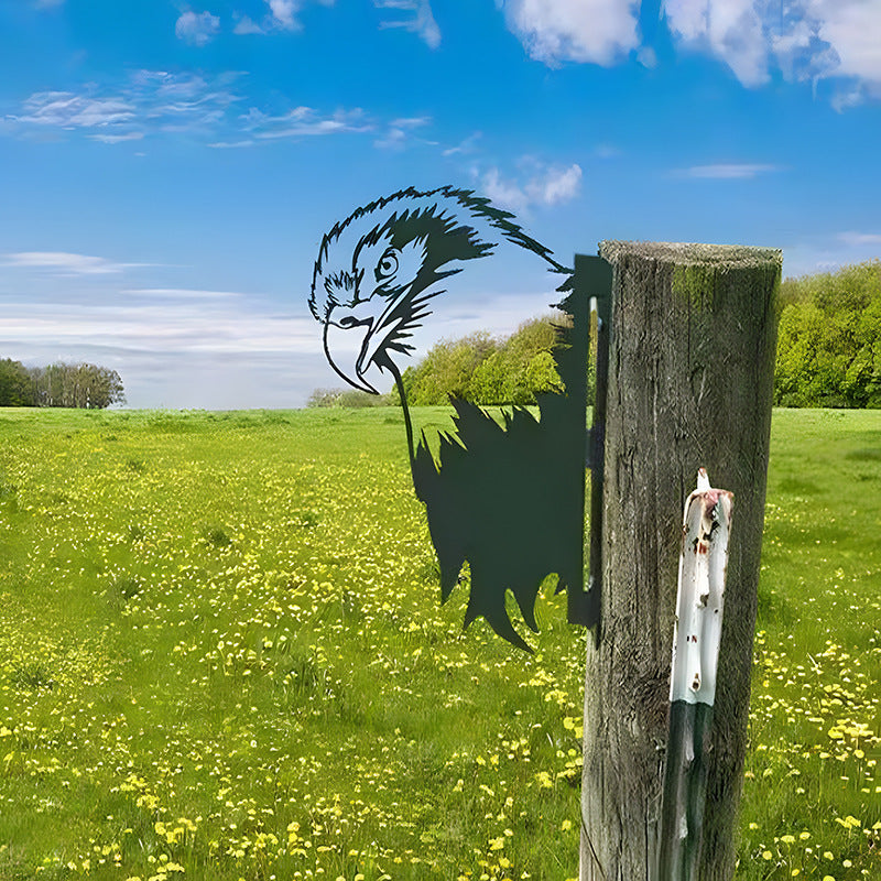 🔥Clearance Sale🔥Funny Farm Peeping Animal Metal Art(Buy 4 Free Shipping)