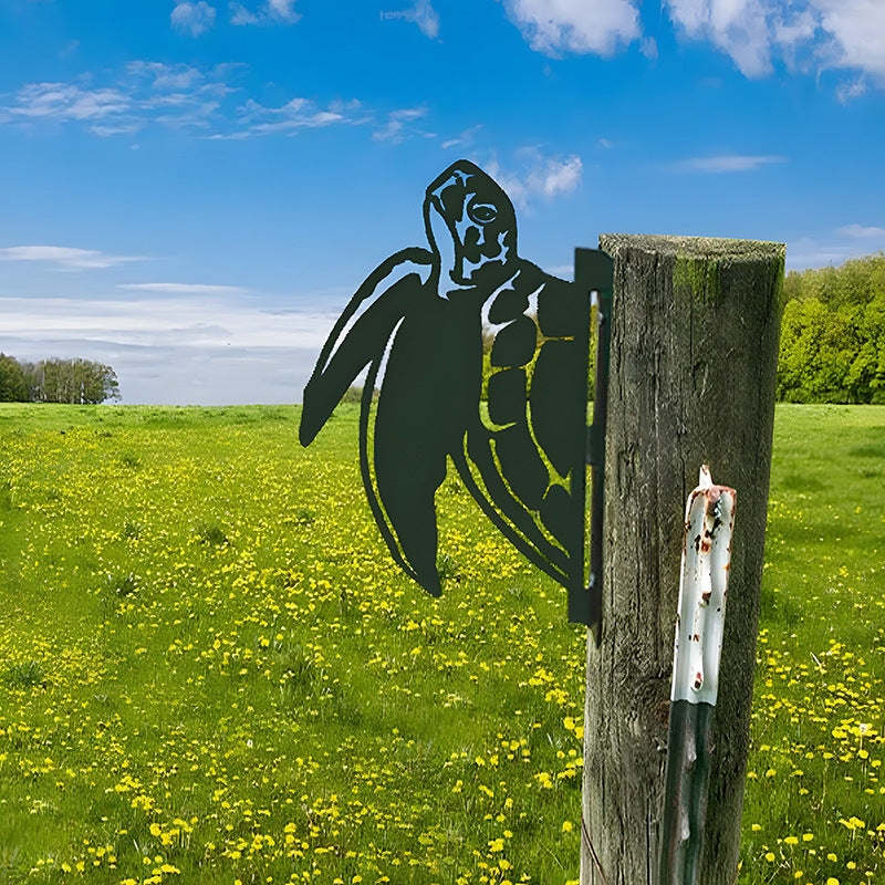 🔥Clearance Sale🔥Funny Farm Peeping Animal Metal Art(Buy 4 Free Shipping)