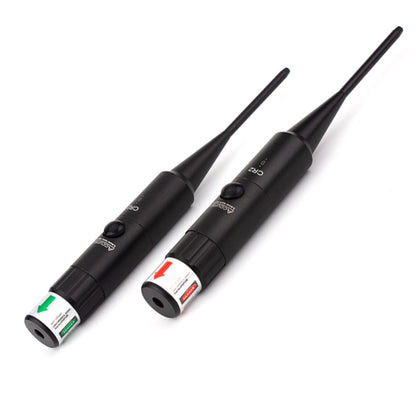 Rechargeable Laser Bore Sight Kit, Professional Red & Green Bore Sighter with 32 Adapters