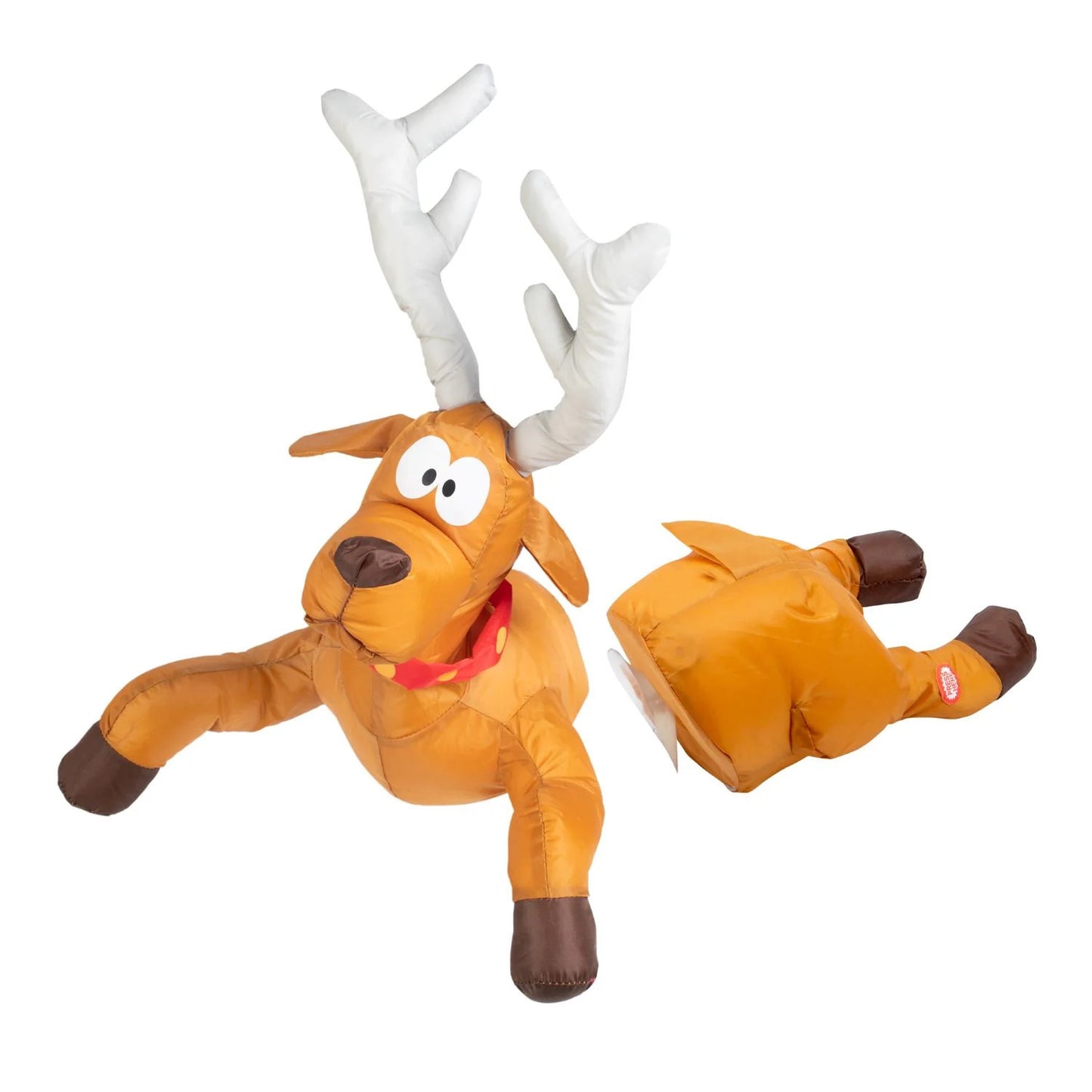 🎅Christmas Hot Sale🦌Crashing Reindeer & Santa Animated Christmas
