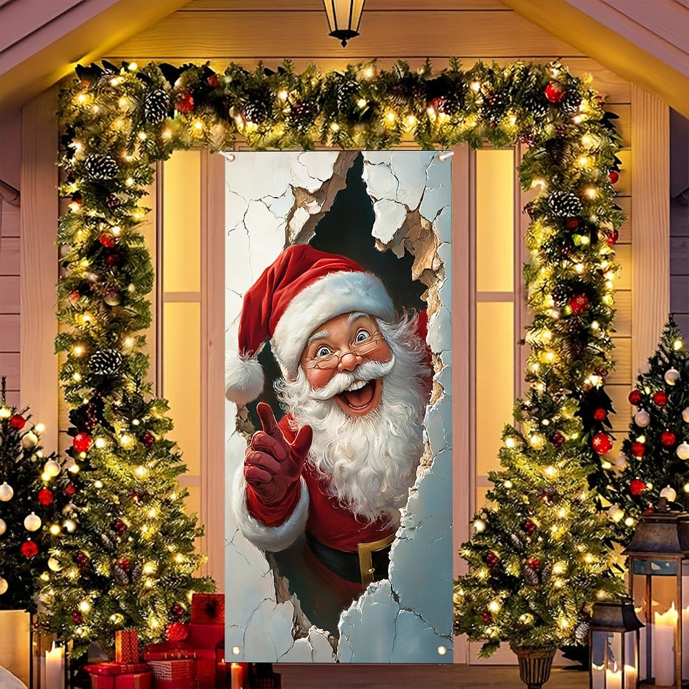 🎅Christmas Hot Sale-50% OFF🎁Santa Claus Door Frame Banner