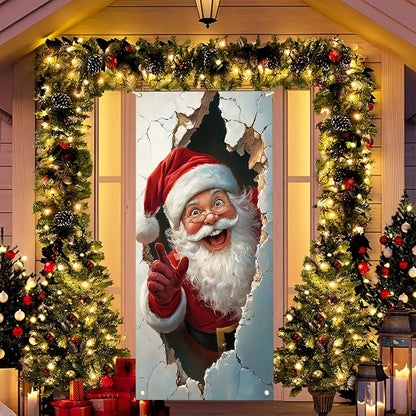 🎅Christmas Hot Sale-50% OFF🎁Santa Claus Door Frame Banner