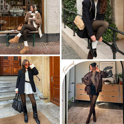 ⚡50K+ SOLD!❄️One-Seam Shaping Fleece Leggings✨✨Stay Warm.Look Snatched. 💕