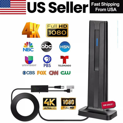 🔥Limited Time 50% OFF🔥TV Antenna Digital HD Antena Indoor HDTV 1080P 4K Long Range