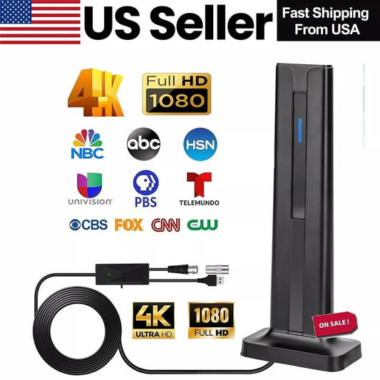 🔥Limited Time 50% OFF🔥TV Antenna Digital HD Antena Indoor HDTV 1080P 4K Long Range