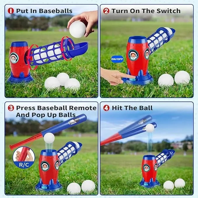 🎁Children's Day Pre-sale-50% OFF🔥Electric baseball suit, Outdoor toys, parent-child games, exercise kids' baseball skills, suitable for 3+ children
