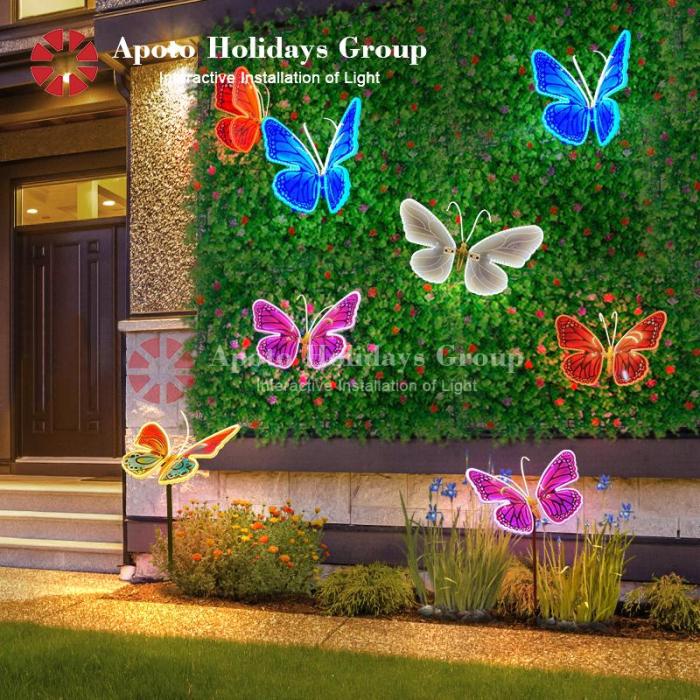 🔥🌸Spring Special Sale 49% OFF🦋APOTO LED Butterfly Lights - Waterproof Indoor & Outdoor Decorative Lights