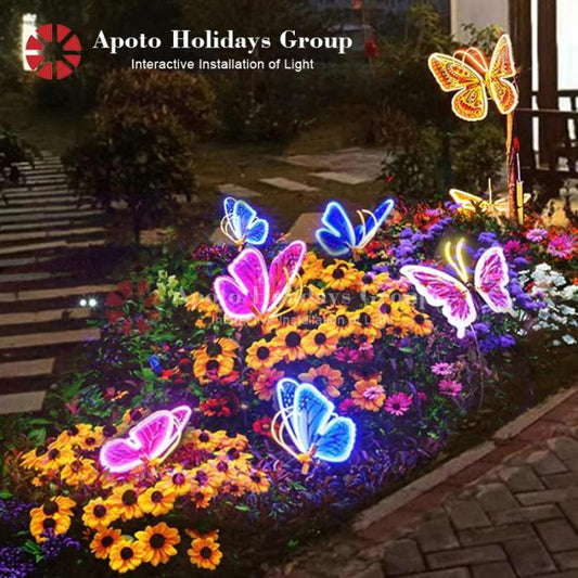 🔥🌸Spring Special Sale 49% OFF🦋APOTO LED Butterfly Lights - Waterproof Indoor & Outdoor Decorative Lights