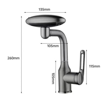🔥Summer Hot Sale 49% OFF🔥4 Modes Splash Proof Rotatable Rotary Faucet