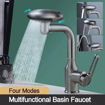 🔥Summer Hot Sale 49% OFF🔥4 Modes Splash Proof Rotatable Rotary Faucet