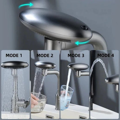 🔥Summer Hot Sale 49% OFF🔥4 Modes Splash Proof Rotatable Rotary Faucet