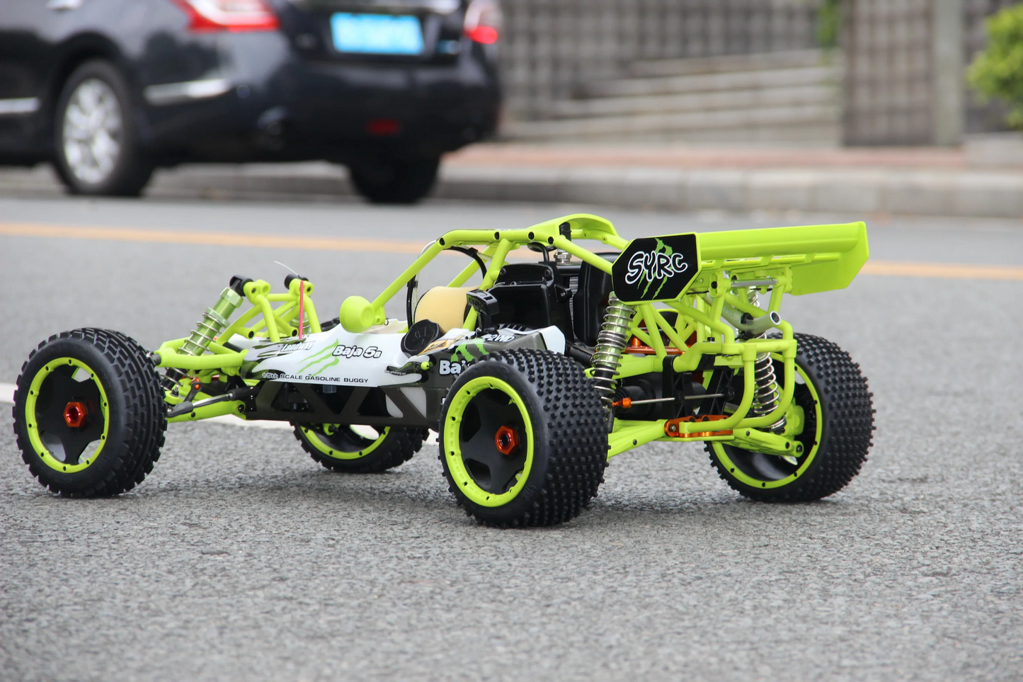 🔥Limited Time 50% OFF🏎️2.4G RC Racing Car 90km/h 1/5 Gas 2 Stroke Engine off road Truck with Radio Controller