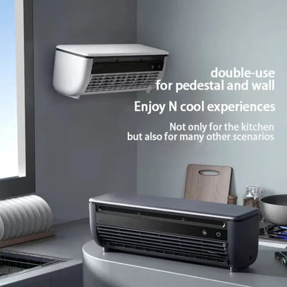 🔥Summer Bash 49% OFF🌊Wireless Rechargeable Air Conditioner|20W 6000mAh AC with Remote Control（One-year warranty）✅
