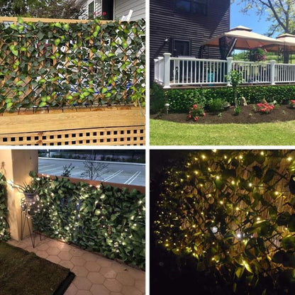 🔥🌸Spring Special Sale 49% OFF💐Uhair Privacy Fence Expandable Screen for Balcony Patio Outdoor,Decorative Faux Ivy Fencing Panel