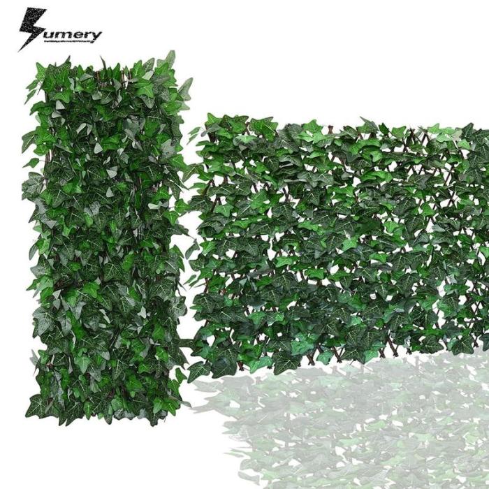 🔥🌸Spring Special Sale 49% OFF💐Uhair Privacy Fence Expandable Screen for Balcony Patio Outdoor,Decorative Faux Ivy Fencing Panel