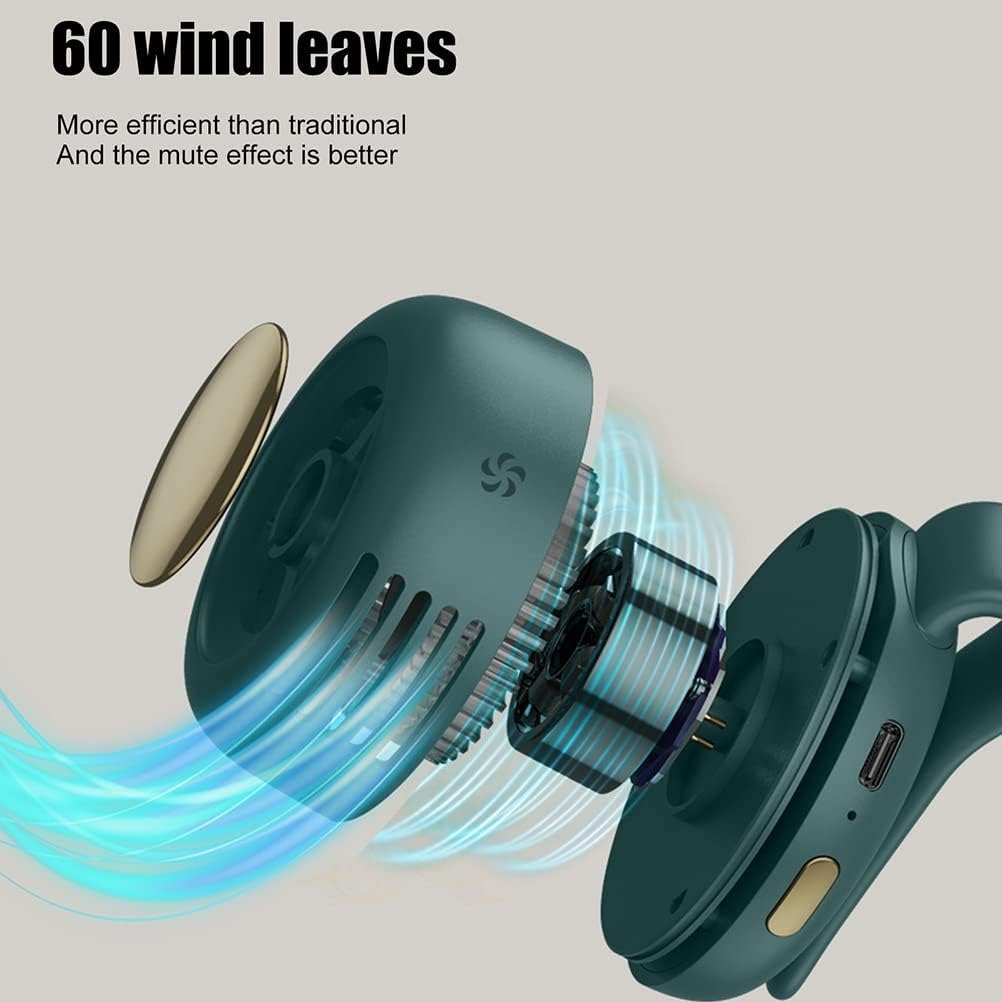 🔥Summer Bash 49% OFF🌊Portable Silent Mini Bladeless Electric Fan