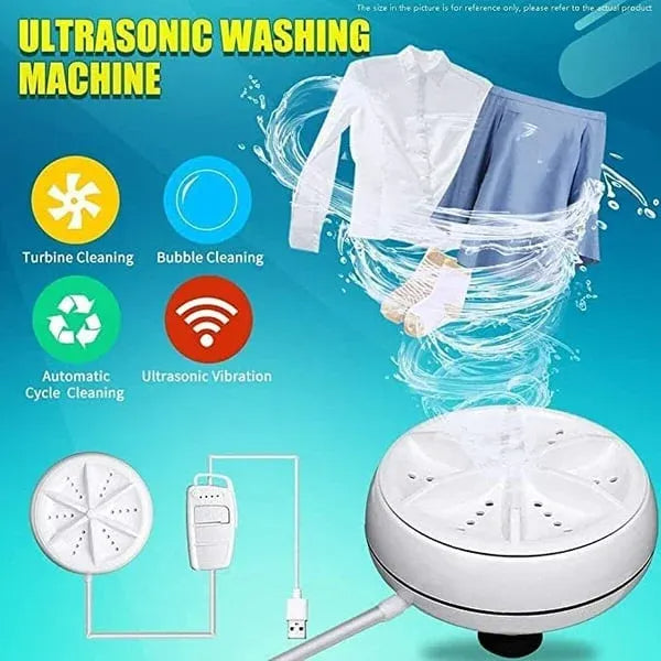 🔥Limited Time 50% OFF🔥2 in 1 Ultrasonic Washing Machine