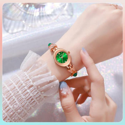 【Luxury Jewelry Watch】An elegant jewelry watch that serves both as a watch and a bracelet
