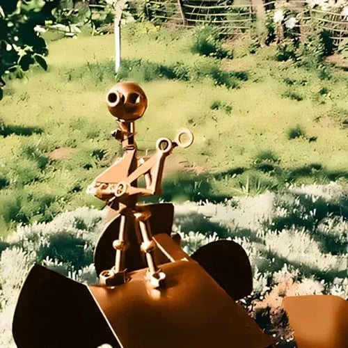 🔥Last Day 50% OFF🥁Handmade Metal Rock Band Windmill🎁(Includes a 70cm bracket)