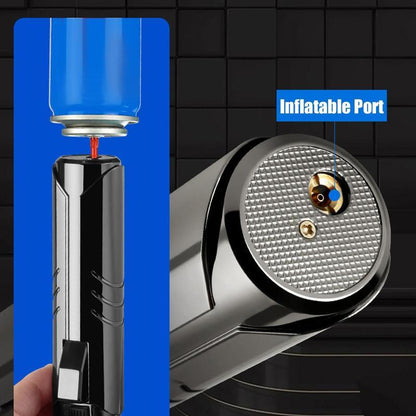 1800° High Temperature Spray Gun Butane Gas Blowtorch Jet Lighter