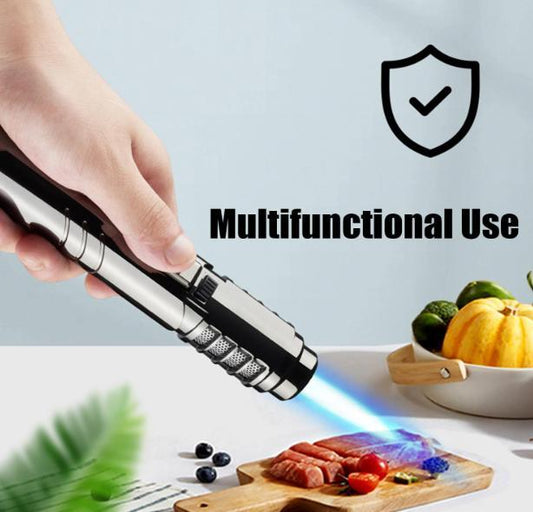 1800° High Temperature Spray Gun Butane Gas Blowtorch Jet Lighter