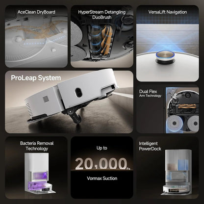 🔥Limited Time 50% OFF⚡Full-featured Robot Vacuum Cleaner