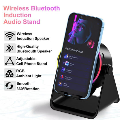 🎁Father's Day Gift-50%OFF🔥4 in 1 Wireless Induction Audio Bluetooth Speaker