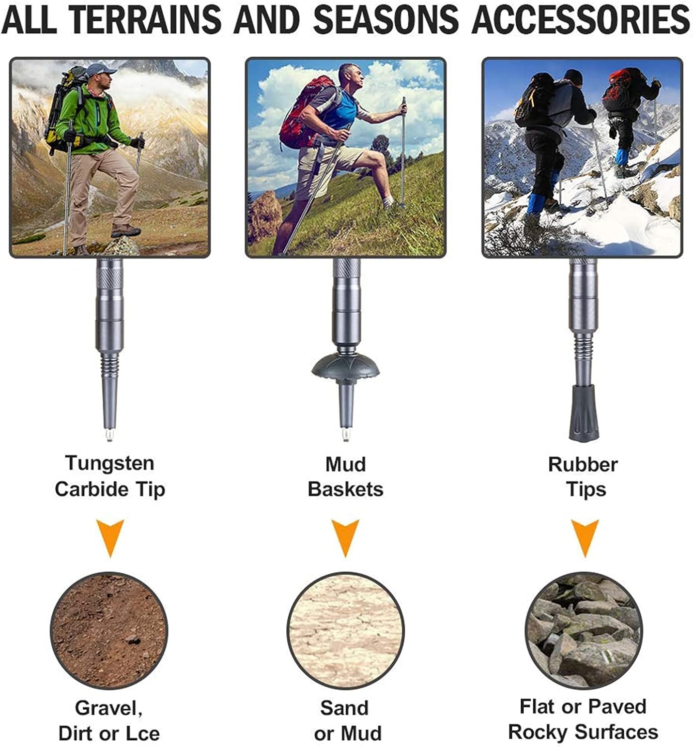 🎉Limited Time 49% OFF🔥- ⛰️Multifunctional Trekking Pole – Built for Adventure