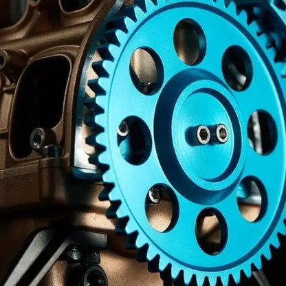 🔥Limited Time 49% OFF⚡-8-Cylinder Full Metal Car Engine Model