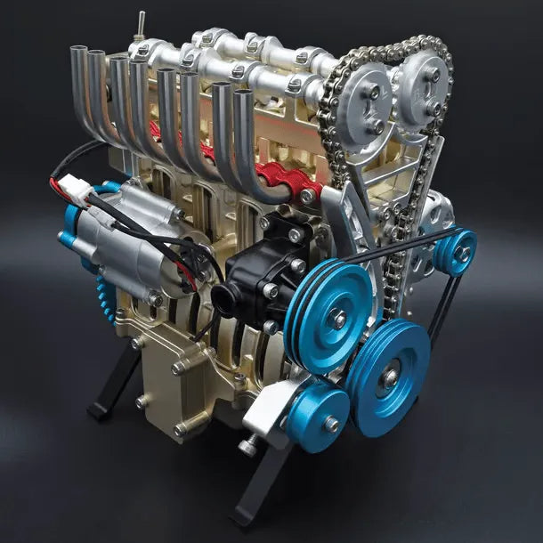 🔥Limited Time 49% OFF⚡-8-Cylinder Full Metal Car Engine Model