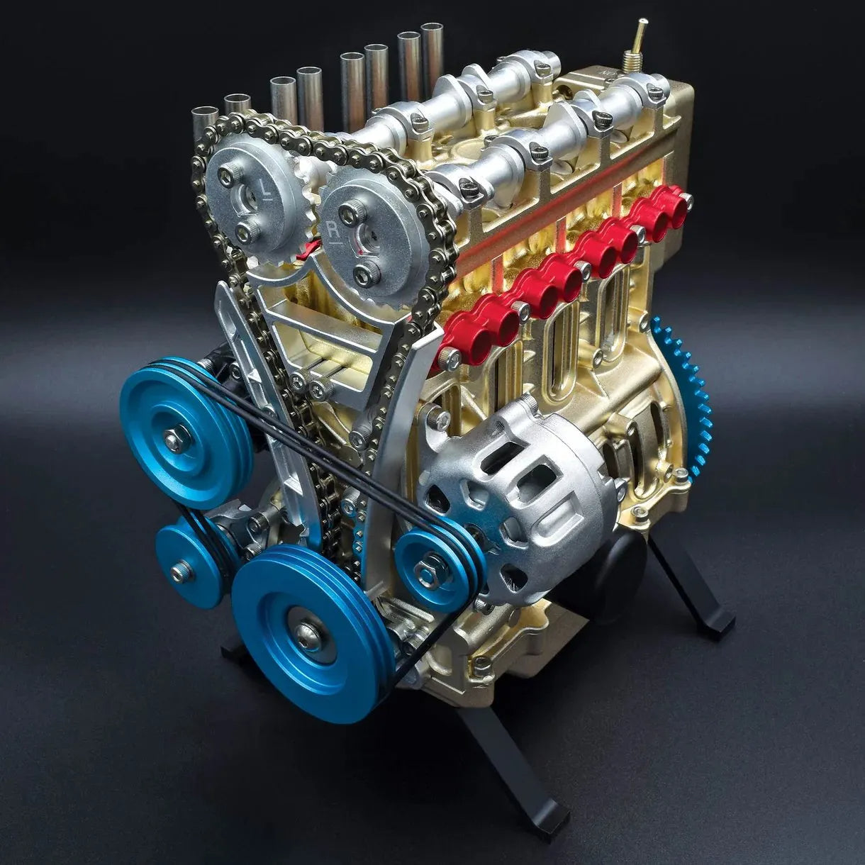 🔥Limited Time 49% OFF⚡-8-Cylinder Full Metal Car Engine Model