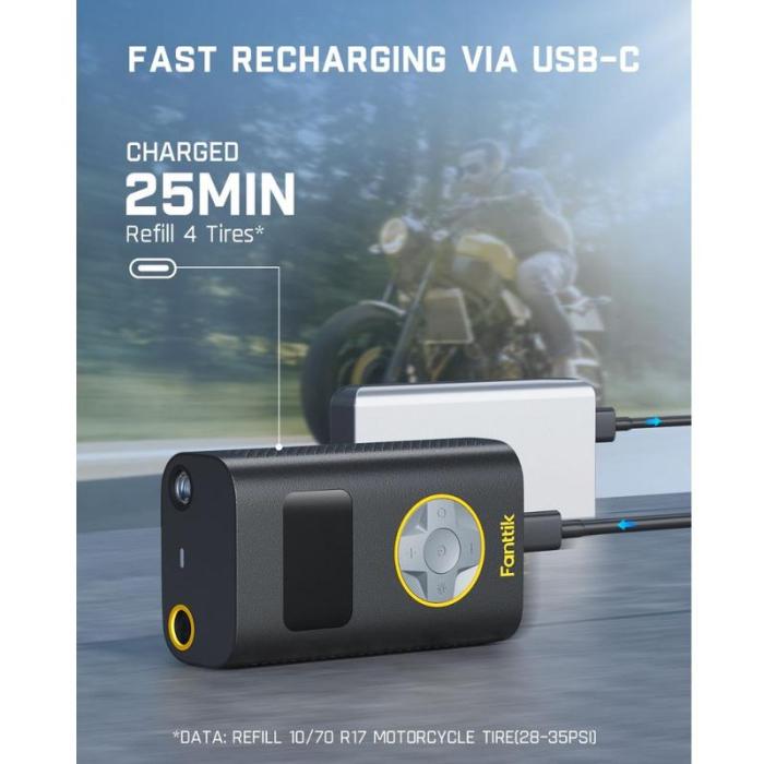 🔥Limited Time 50% OFF⚡X9 Pro Portable Tire Inflator with Smart ON/OFF Hose Design