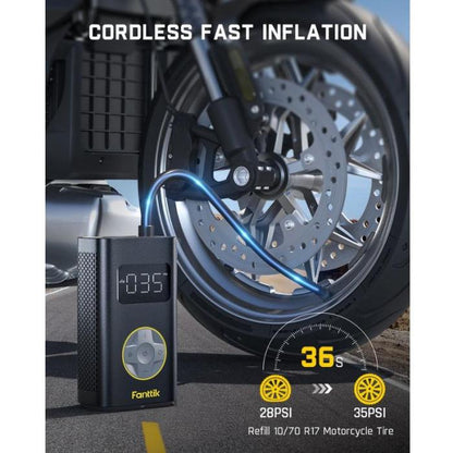 🔥Limited Time 50% OFF⚡X9 Pro Portable Tire Inflator with Smart ON/OFF Hose Design