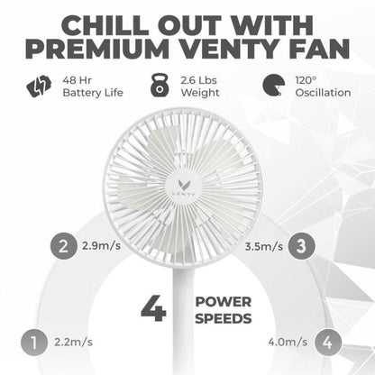 🔥Limited Time 50% OFF⚡Portable Wireless Battery Operated Fan