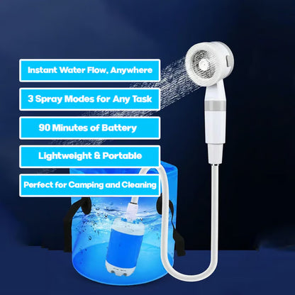 ✨Huge Summer Sale 49% OFF - Portable Electric Camping Shower
