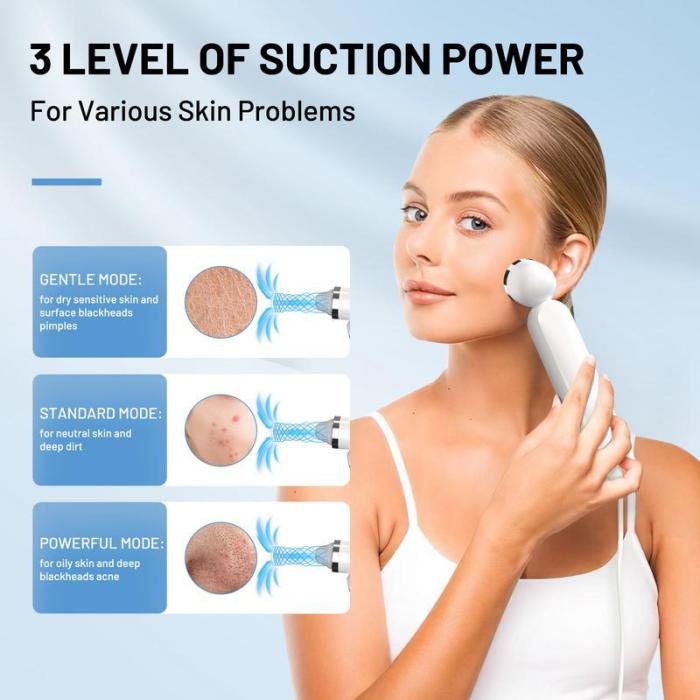 🔥Limited Time 50% OFF⚡Visible Exfoliator Vacuum Cleaner, Skin Scrubber with Camera