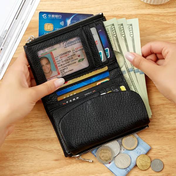 🔥Summer Hot Sale 49% OFF🔥Unisex Pebble Leather Wallet