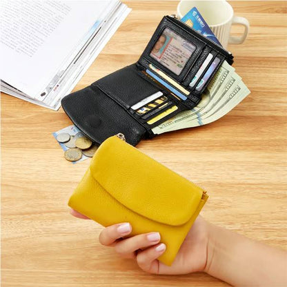 🔥Summer Hot Sale 49% OFF🔥Unisex Pebble Leather Wallet