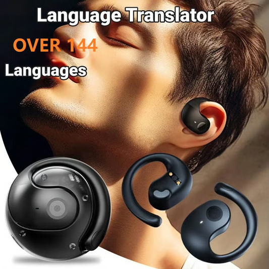 🏆#1 Best Seller 🔥AI Translation Wireless OWS Bluetooth5.4 Earphones (Fit iOS & Android)