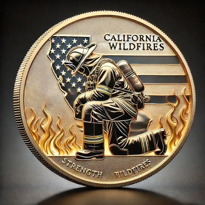 California Wildfires Prayer Coin (100% Profit Donated)