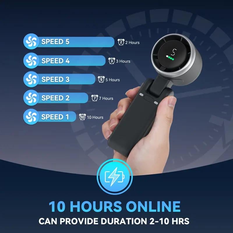 🔥The 2025 New Portable Handheld Turbo Fan