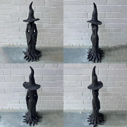 🔥LAST DAY 49% OFF - 🧙‍♀️💫Hand-Painted Enchanting Witch Statue: The Guardian of Your Home ✨