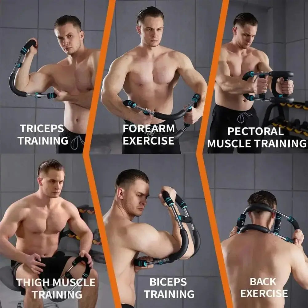 Adjustable Power Twister Trainer for Chest Workout, Arm Exerciser & Upper Body Training