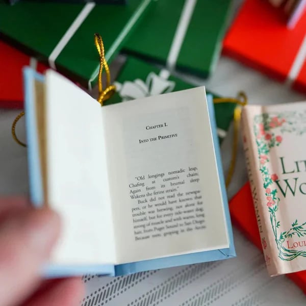 🔥Big Promotion 49% OFF💥Mini Book Ornament Advent📚