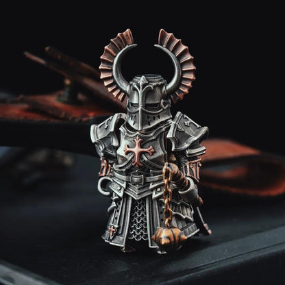 🔥2025 NEW ARRIVAL🔥Medieval Knight Metal Statue (Magnetic Detachable)